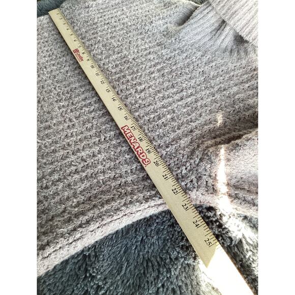 Anthropologie Maeve Women's Knit Cowl-Neck Pullover Chunky Sweater Tan SZ Medium - Picture 8 of 9